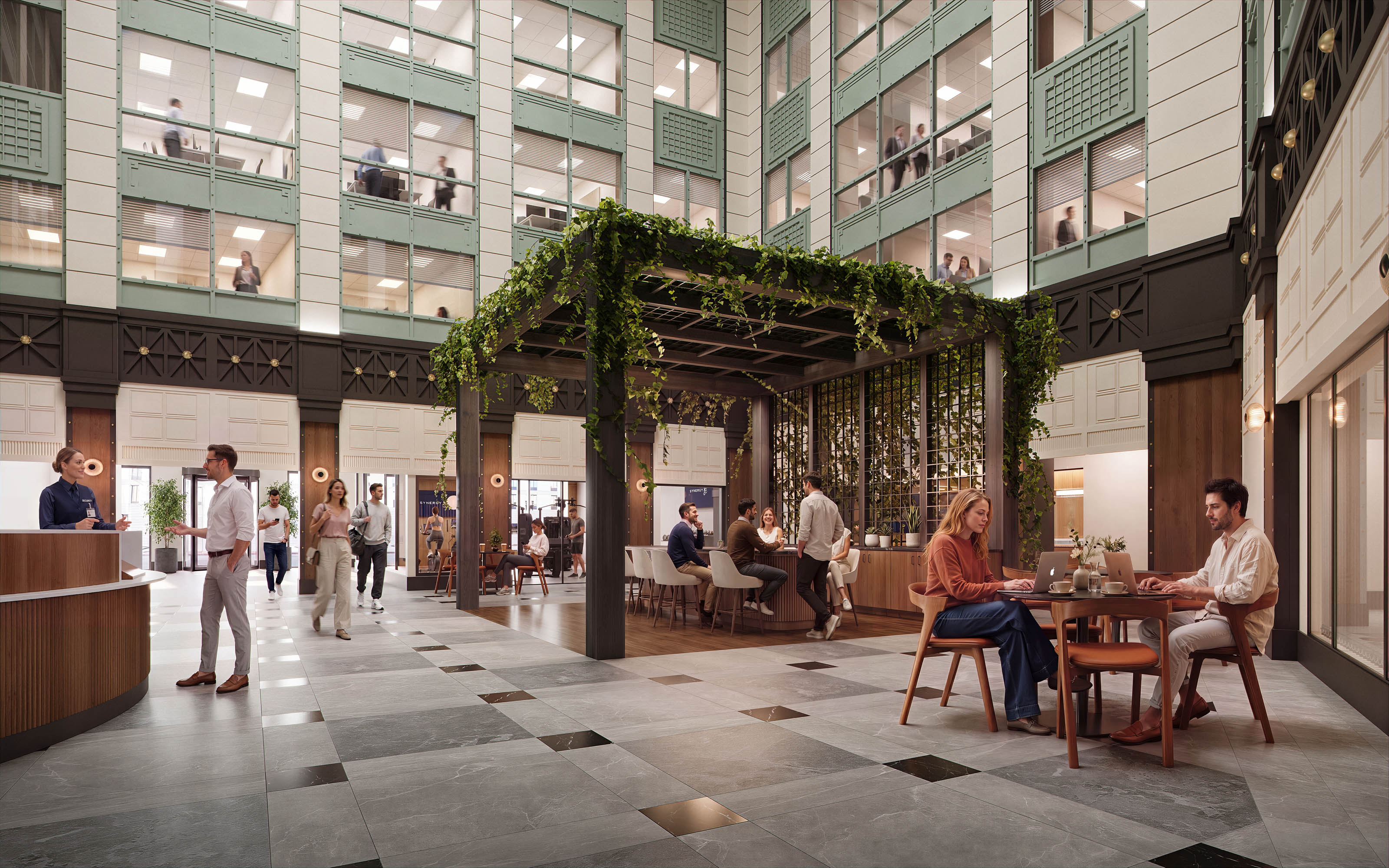 Reimagined Reception and Common Areas